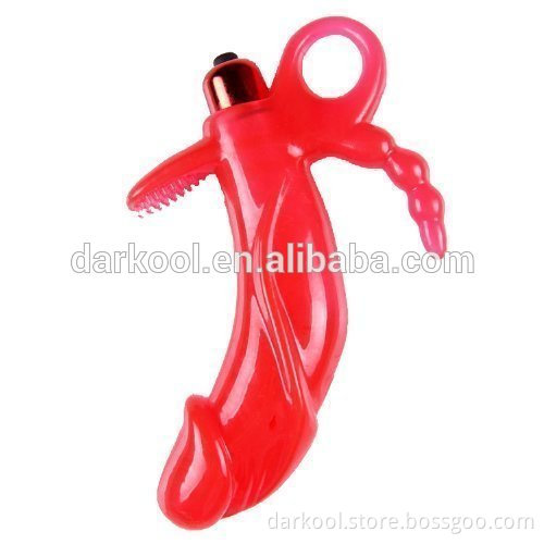 DG030/Adult Sex Toy Vibrater G-spot Anal Clitoris Stimulators Dildo With Bullet Vibrator